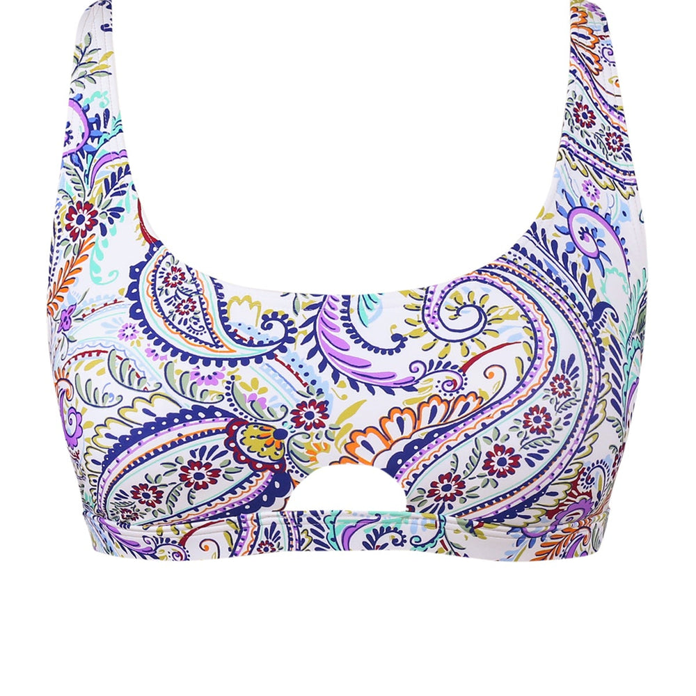 
                      
                        Sunsets Tide Pool Twist Brandi Bralette Top
                      
                    