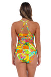 Sunsets Lush Luau Serena Tankini Top Cup Sizes C to DD