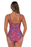 Sunsets Rue Paisley Serena Tankini Top Cup Sizes C to DD