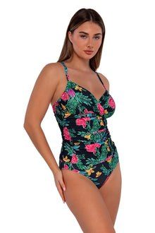  Sunsets Twilight Blooms Serena Tankini Top Cup Sizes E to H