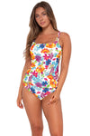 Sunsets Camilla Flora Taylor Tankini Top Cup Sizes E to H