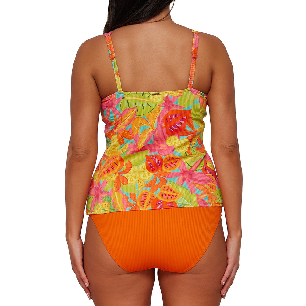 
                      
                        Sunsets Citrus Grove Sandbar Rib Taylor Tankini Top
                      
                    