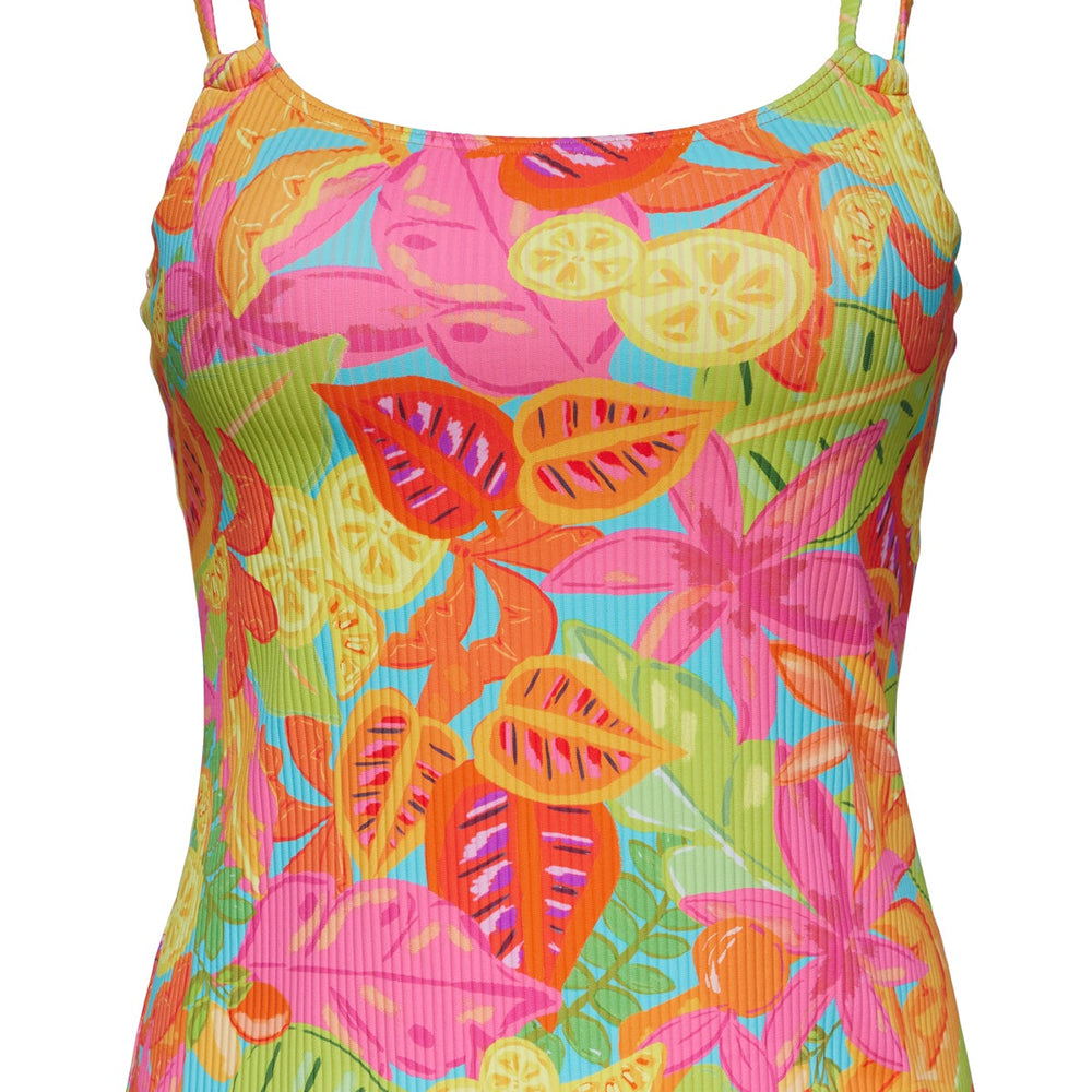 
                      
                        Sunsets Citrus Grove Sandbar Rib Taylor Tankini Top
                      
                    