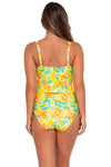 Sunsets Golden Tropics Sandbar Rib Taylor Tankini Top Cup Sizes E to H