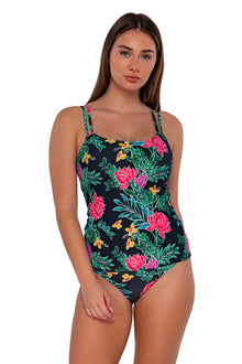  Sunsets Twilight Blooms Taylor Tankini Top Cup Sizes C to DD