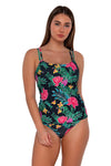 Sunsets Twilight Blooms Taylor Tankini Top Cup Sizes E to H