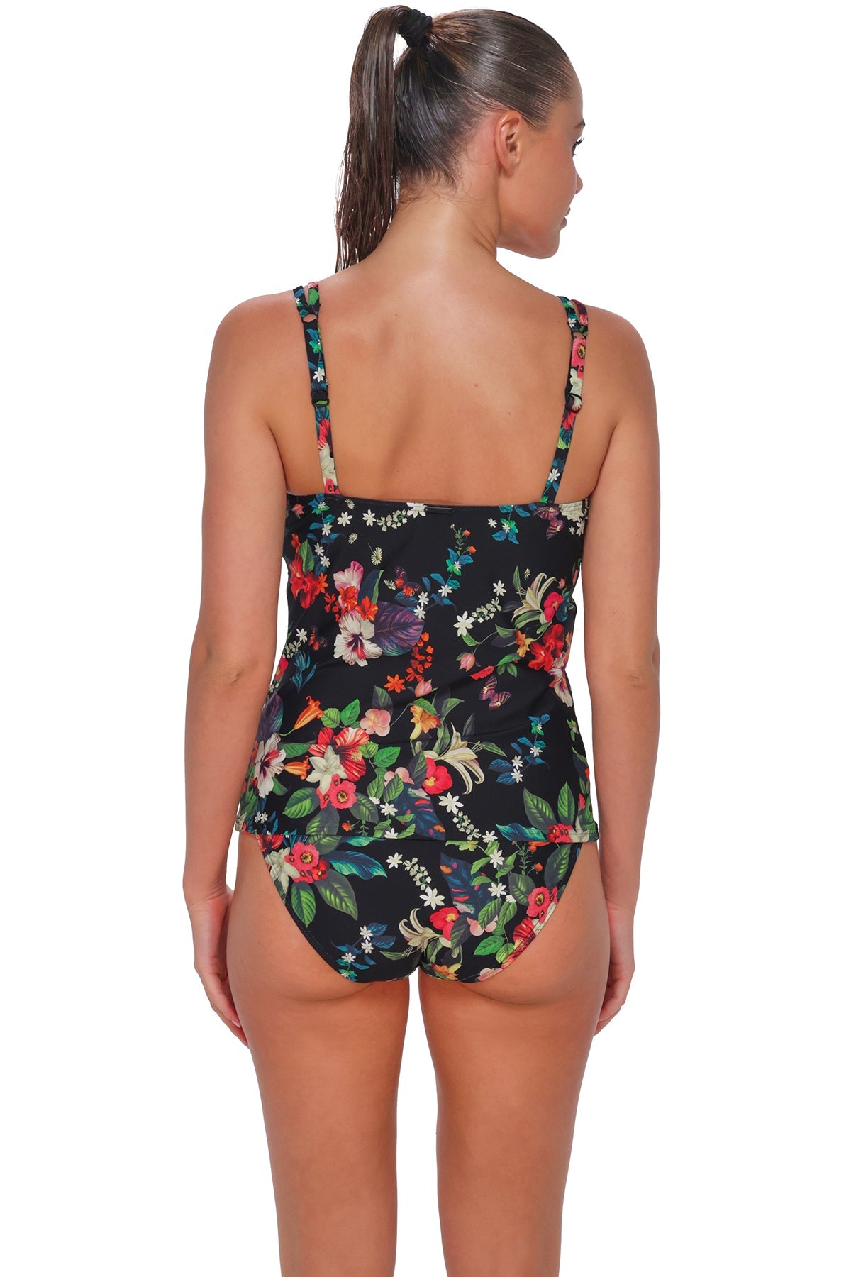 Sunsets Fleur Noire Taylor Tankini Top