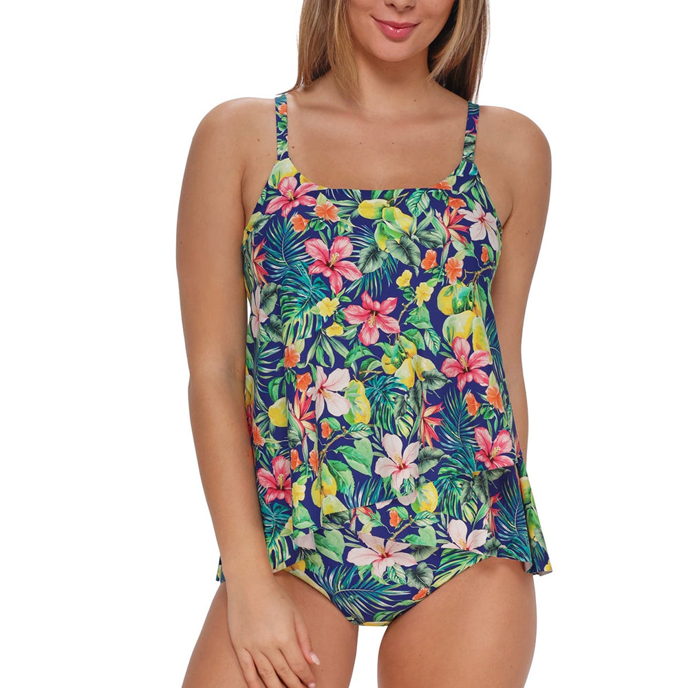 Sunsets Seaside Harvest Elena Tankini Top