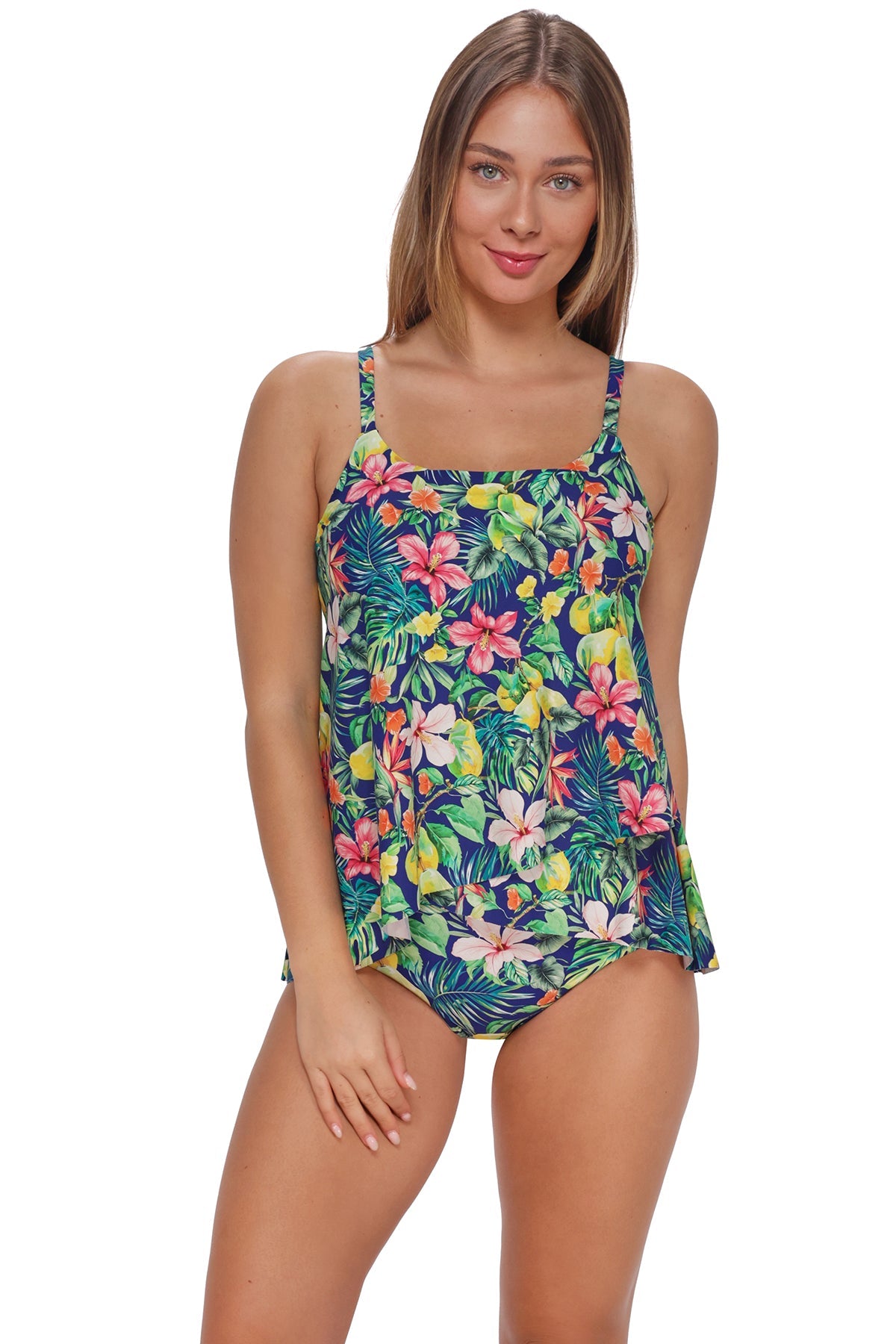 Sunsets Seaside Harvest Elena Tankini Top