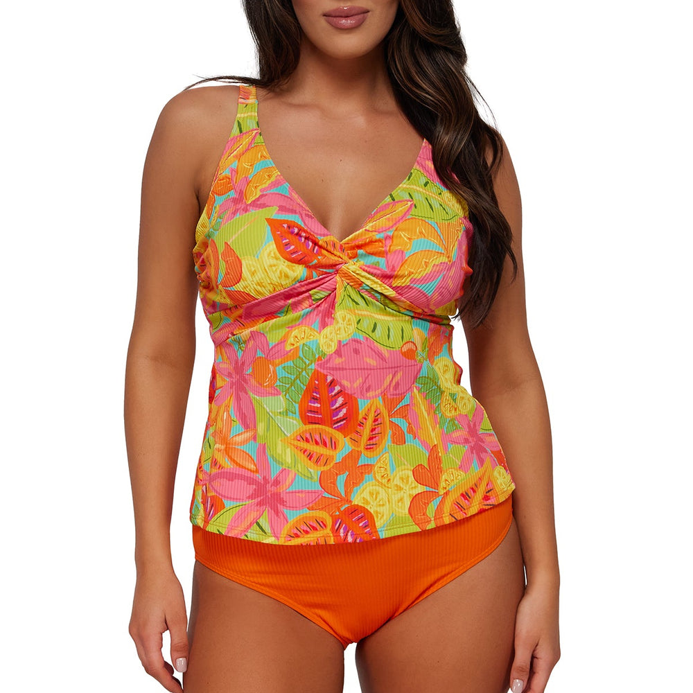 
                      
                        Sunsets Citrus Grove Sandbar Rib Forever Tankini Top
                      
                    