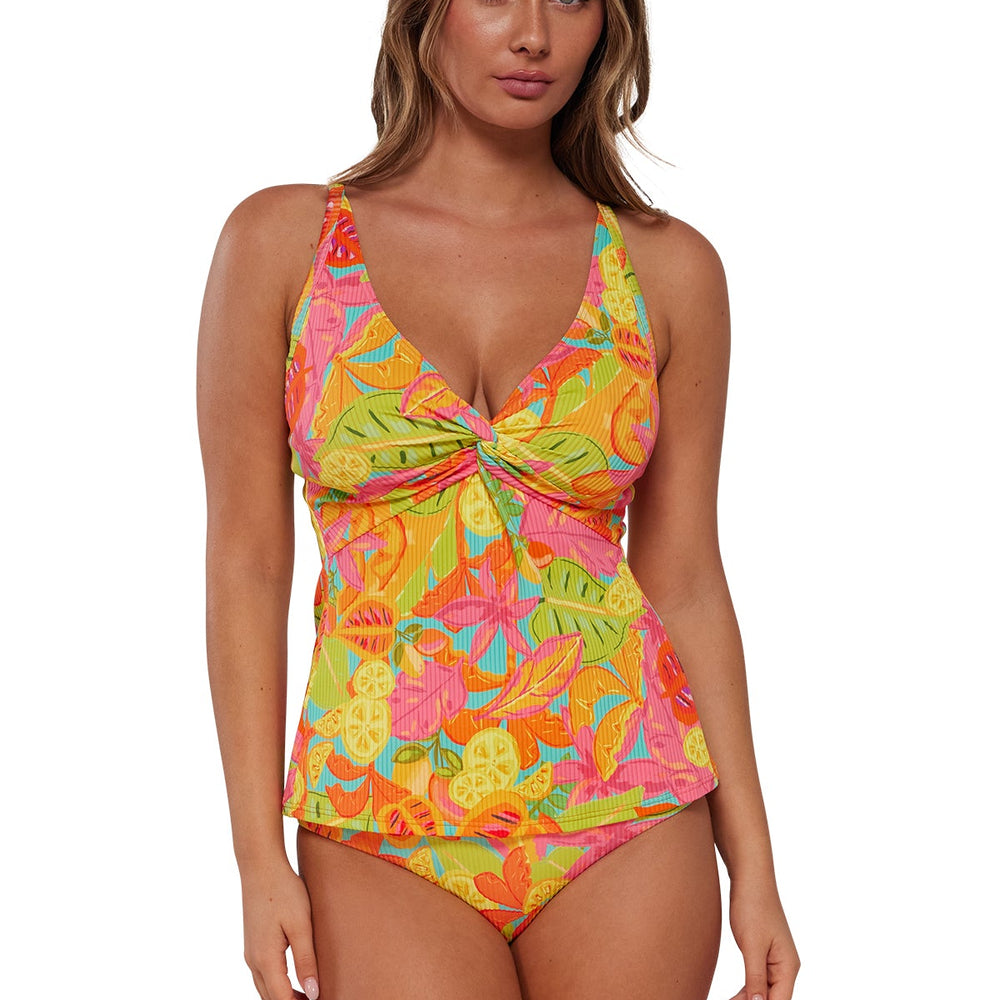 
                      
                        Sunsets Citrus Grove Sandbar Rib Forever Tankini Top
                      
                    