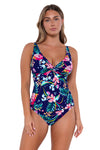 Sunsets Island Getaway Forever Tankini Top Cup Sizes C to DD
