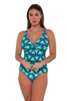  Sunsets Palm Beach Forever Tankini Top Cup Sizes C to DD