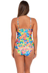Sunsets Shoreline Petals Forever Tankini Top Cup Sizes E to H
