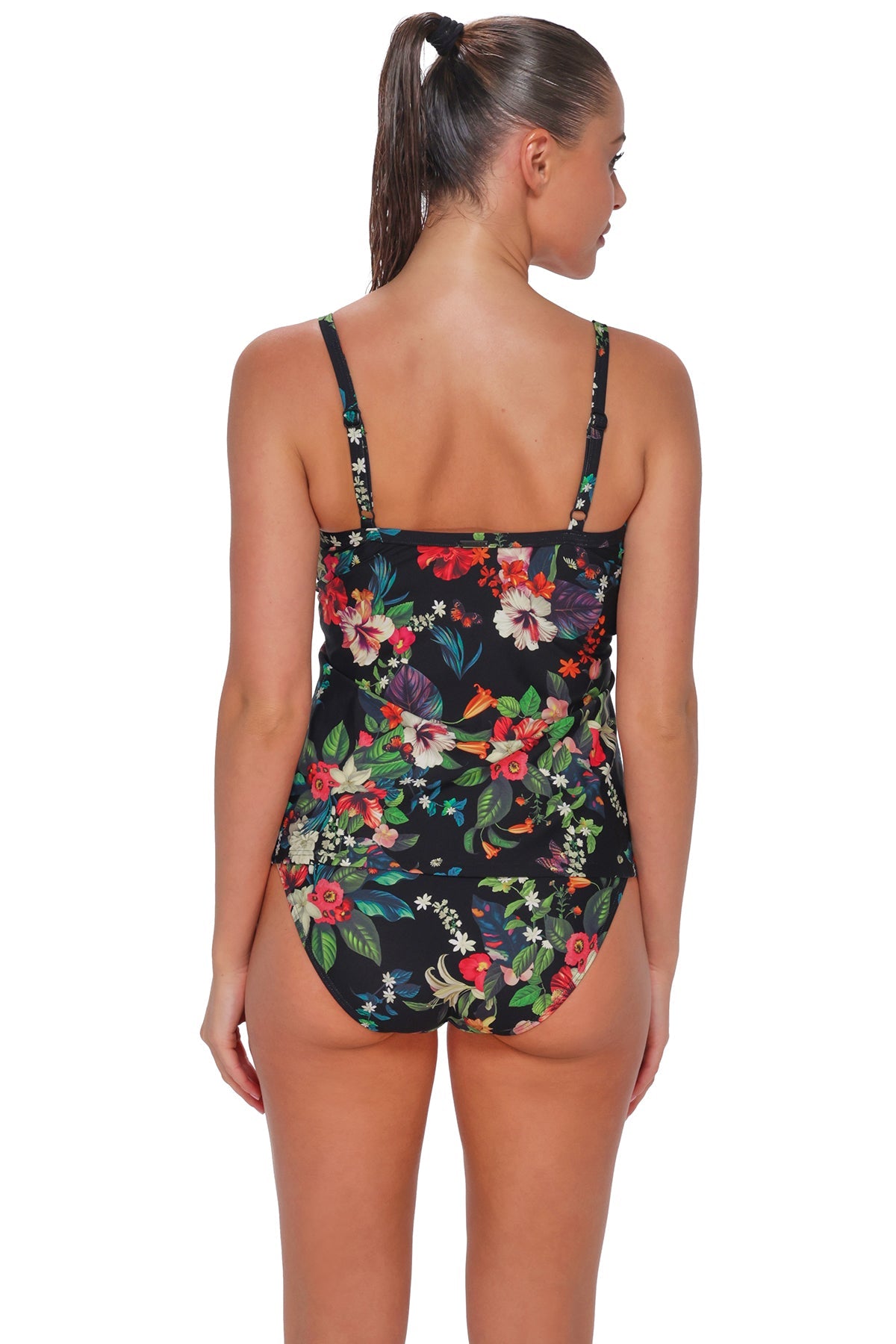 Sunsets Fleur Noire Forever Tankini Top