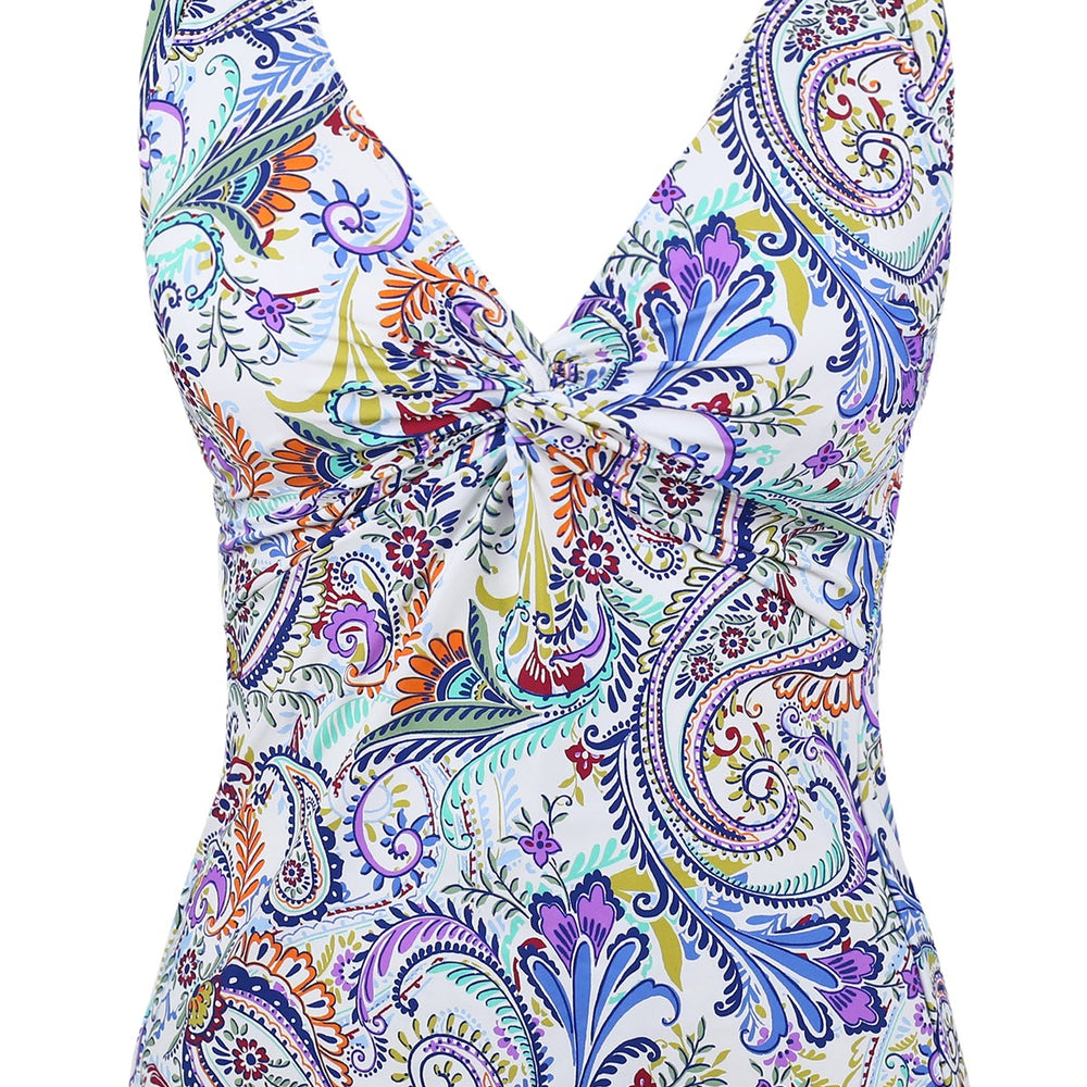 
                      
                        Sunsets Tide Pool Twist Forever Tankini Top
                      
                    