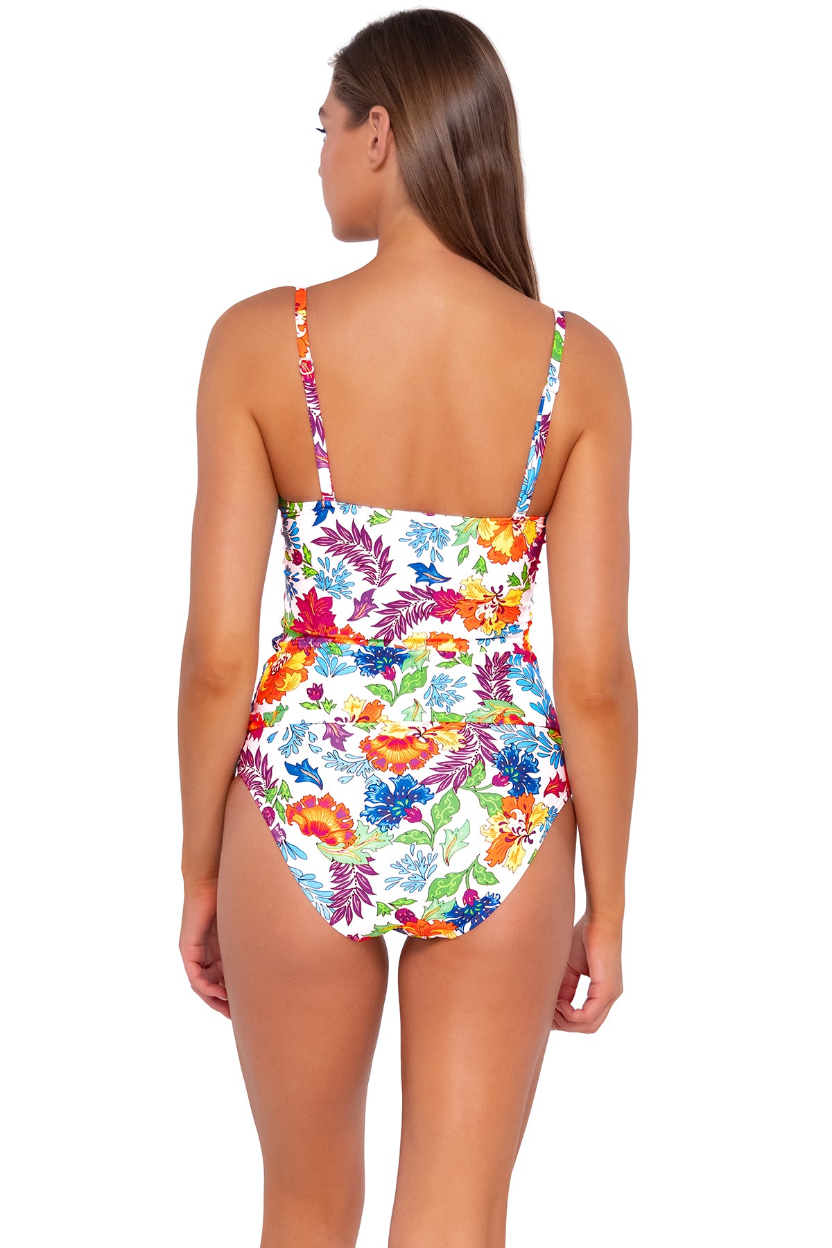 Sunsets Camilla Flora Simone Tankini Top