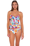 Sunsets Camilla Flora Simone Tankini Top