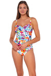 Sunsets Camilla Flora Simone Tankini Top