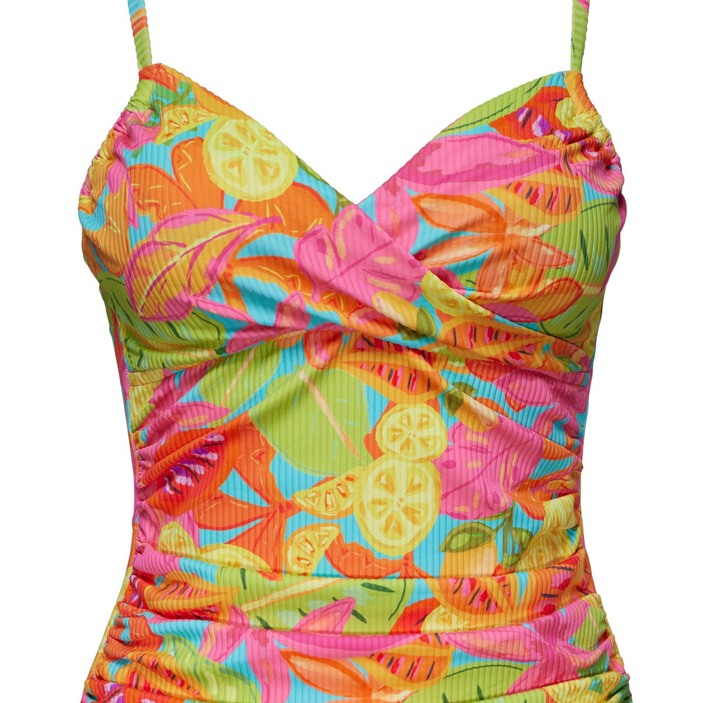 
                      
                        Sunsets Citrus Grove Sandbar Rib Simone Tankini Top
                      
                    