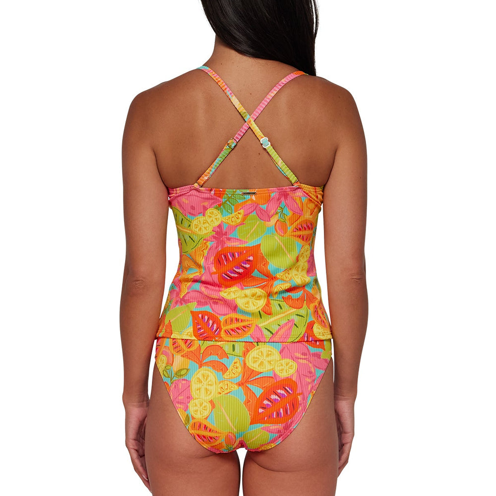 
                      
                        Sunsets Citrus Grove Sandbar Rib Simone Tankini Top
                      
                    
