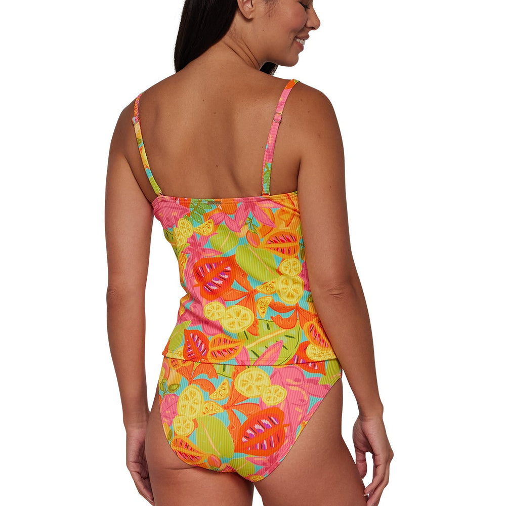 
                      
                        Sunsets Citrus Grove Sandbar Rib Simone Tankini Top
                      
                    