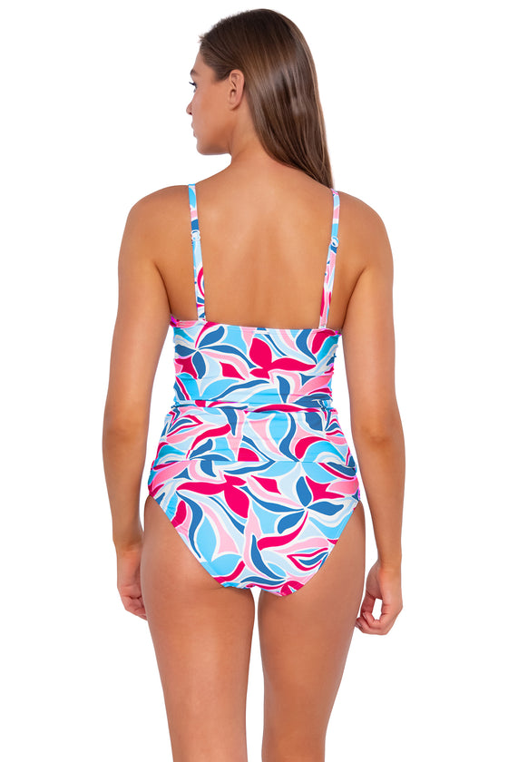 Sunsets Making Waves Simone Tankini Top