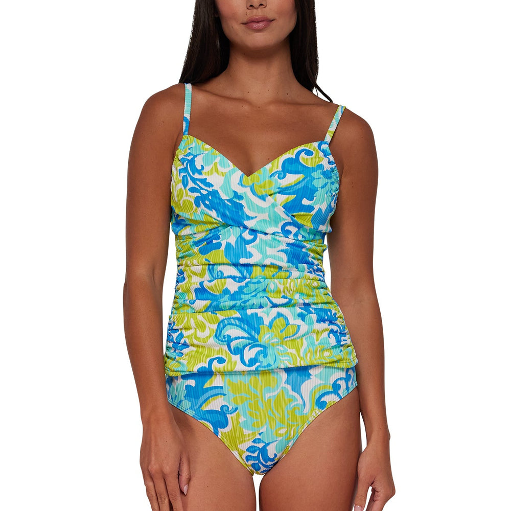
                      
                        Sunsets Ocean Muse Sandbar Rib Simone Tankini Top
                      
                    