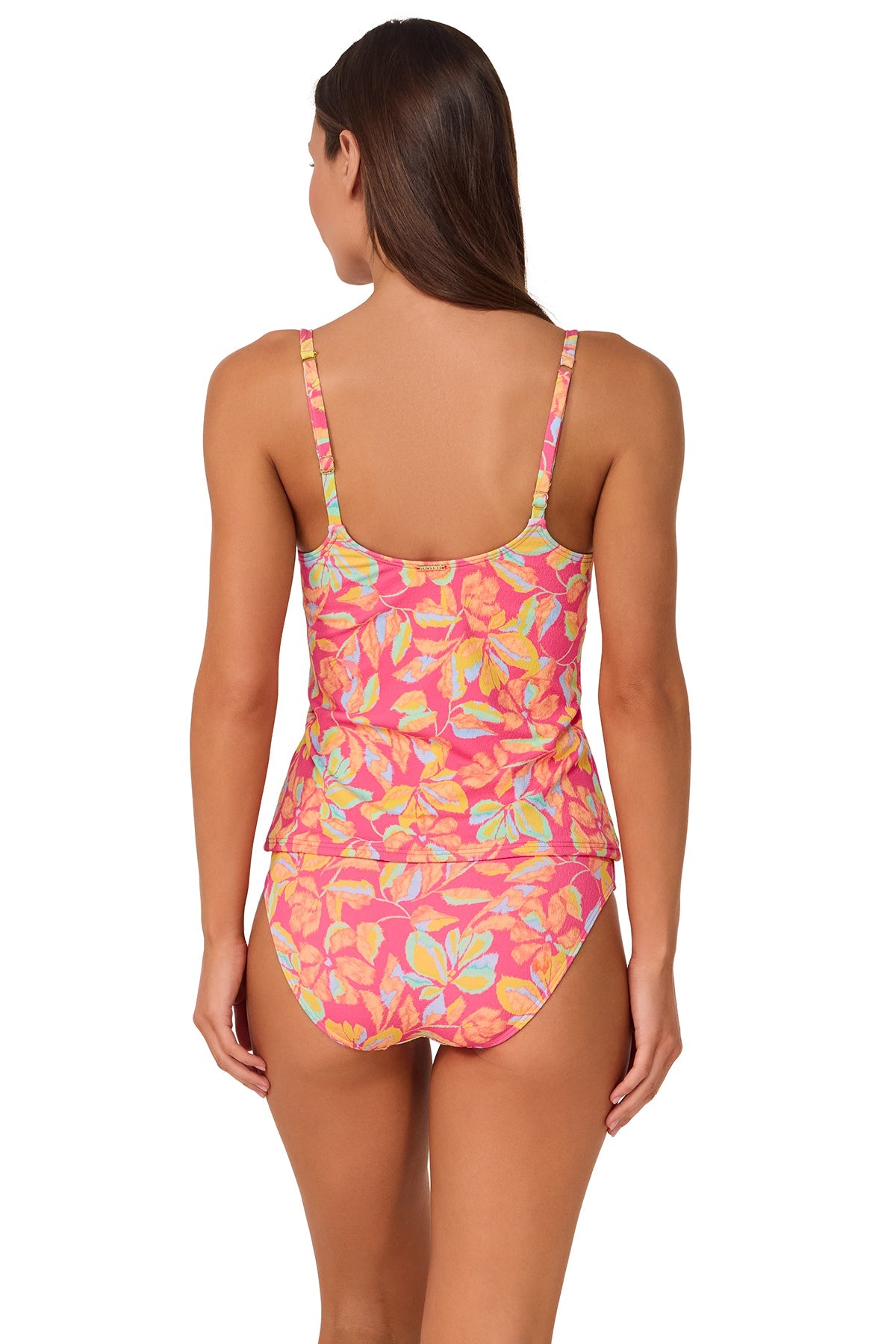 Sunsets Magic Hour Crepe Anya Tankini Top