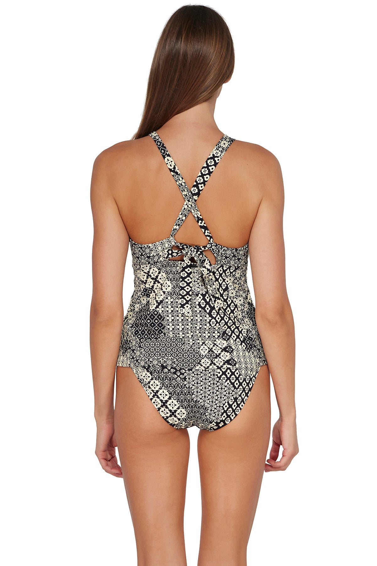 Sunsets Venice Seagrass Texture Mia Tankini Top