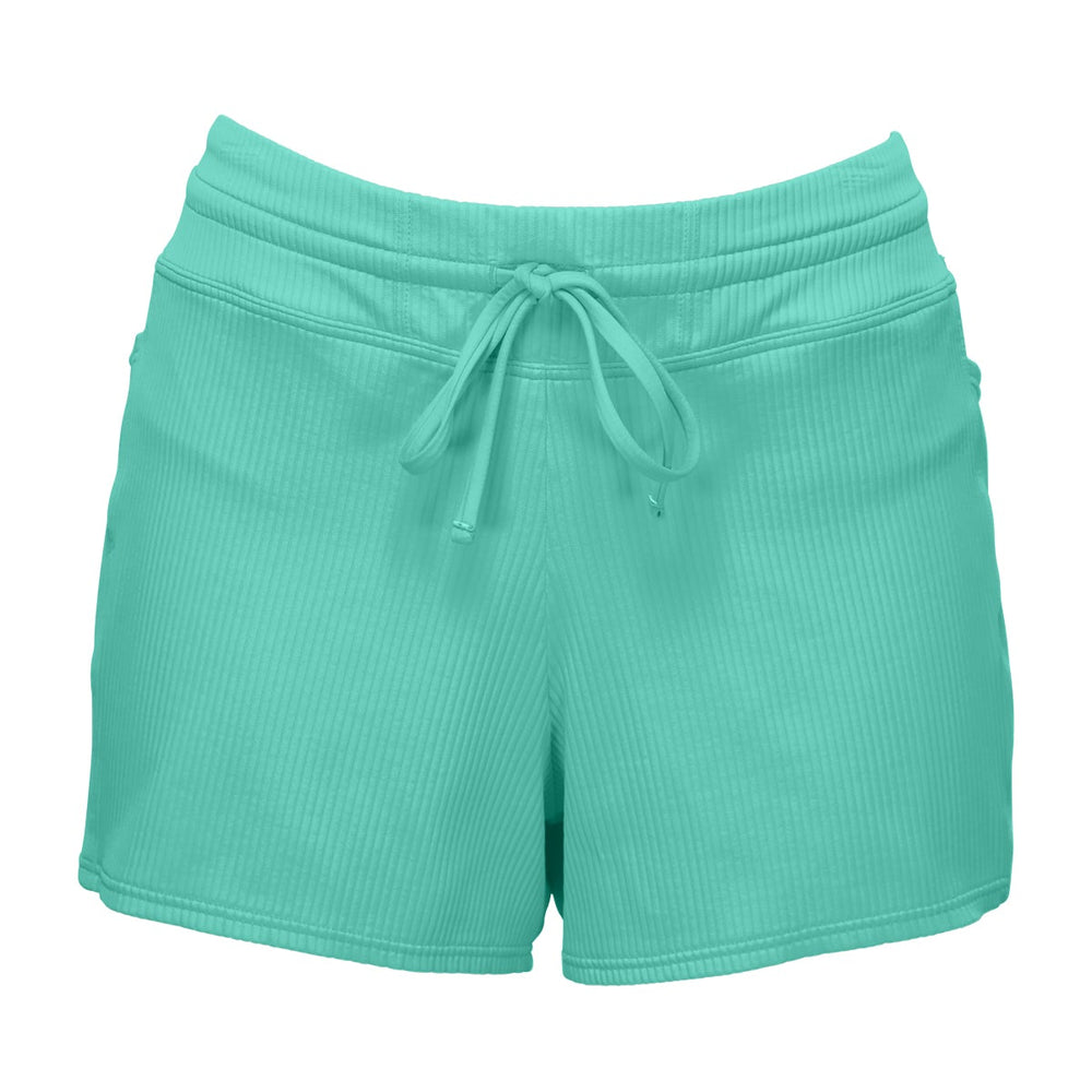 
                      
                        Sunsets Escape Aqua Mist Sandbar Rib Laguna Swim Short
                      
                    