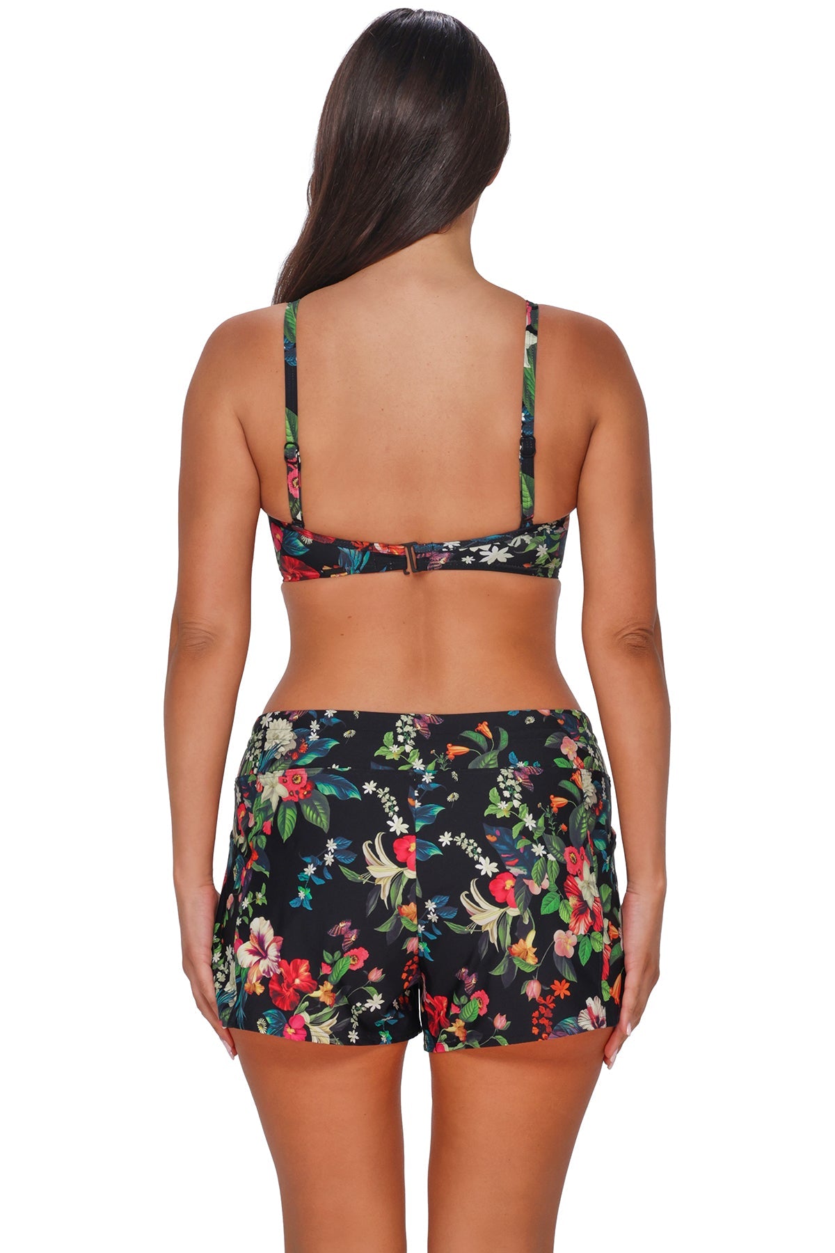 Sunsets Escape Fleur Noire Laguna Swim Short