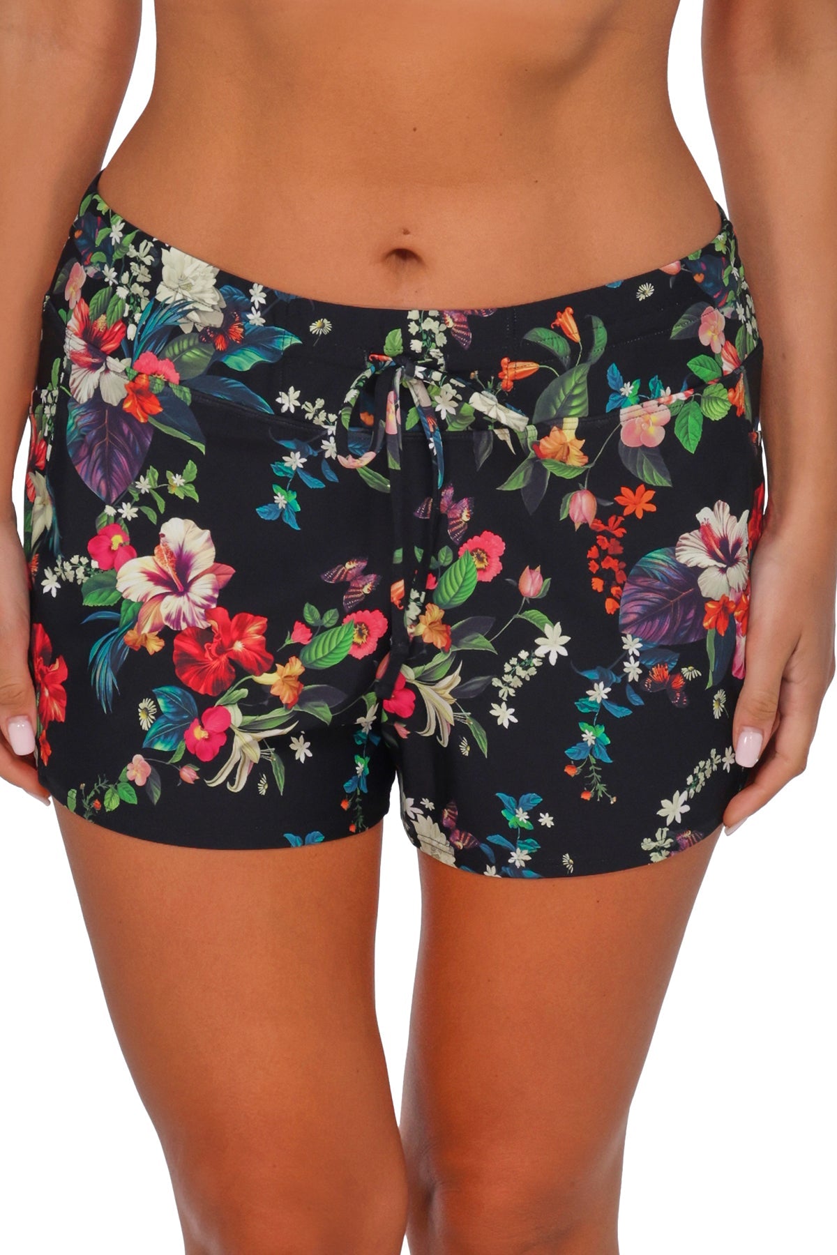 Sunsets Escape Fleur Noire Laguna Swim Short
