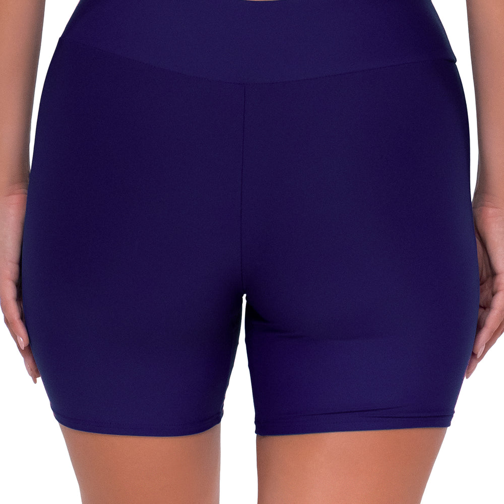 Sunsets Escape Indigo Bayside Bike Shorts Bottom