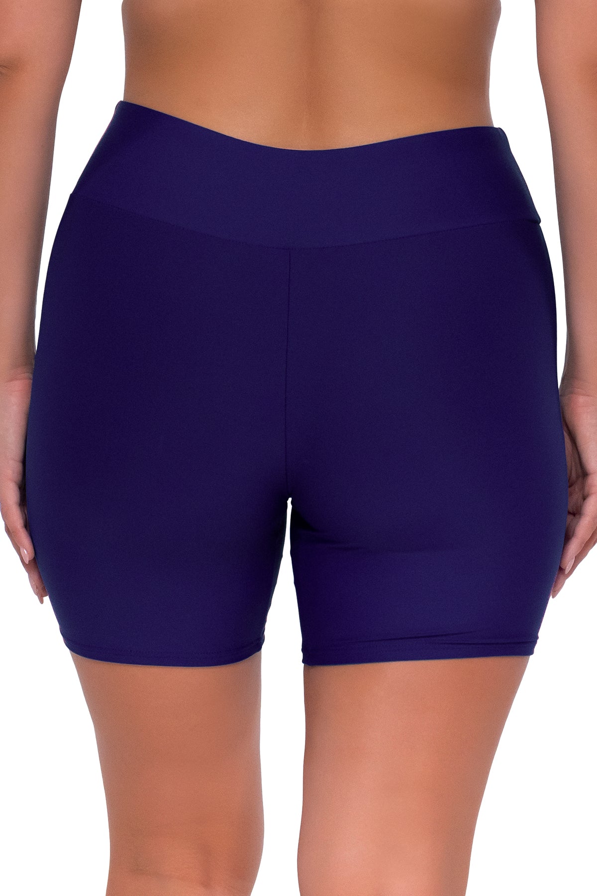 Sunsets Escape Indigo Bayside Bike Shorts Bottom