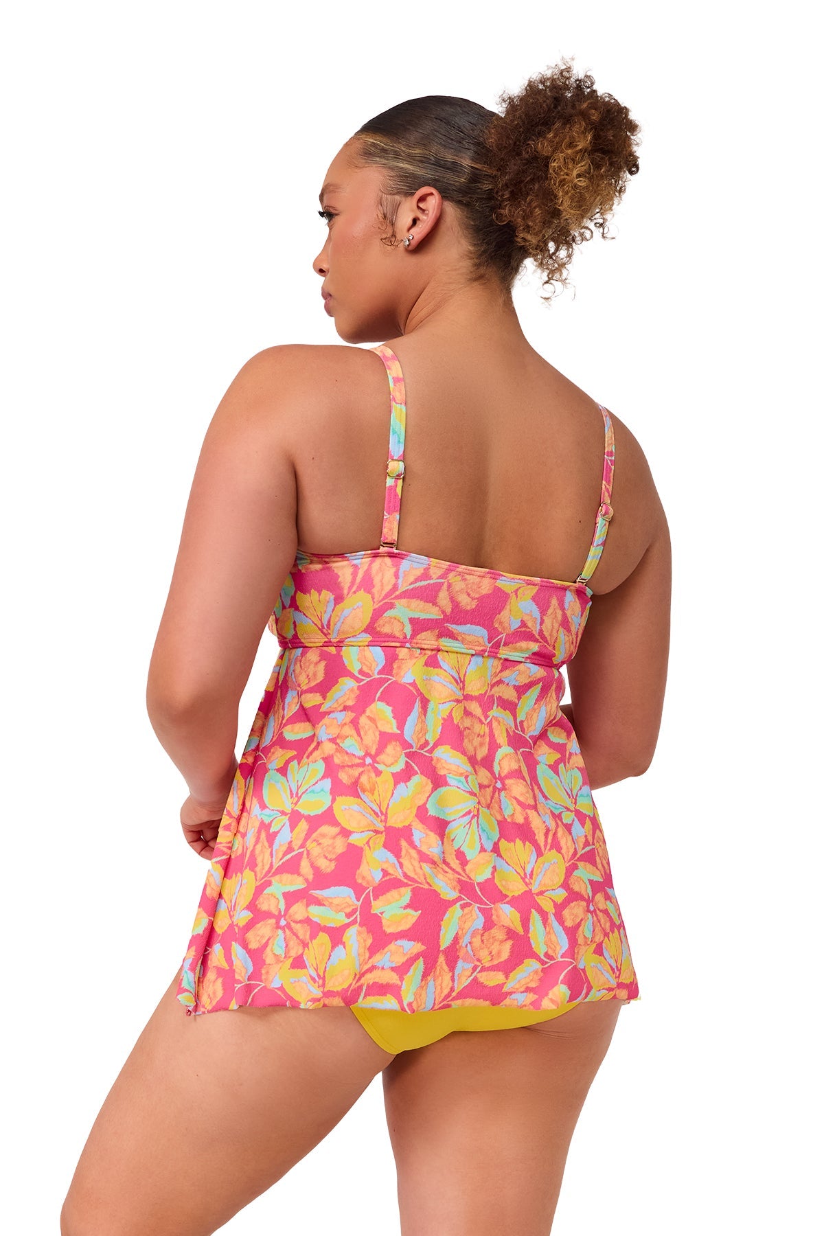 Sunsets Escape Magic Hour Crepe Molly Bandeau Tankini Top