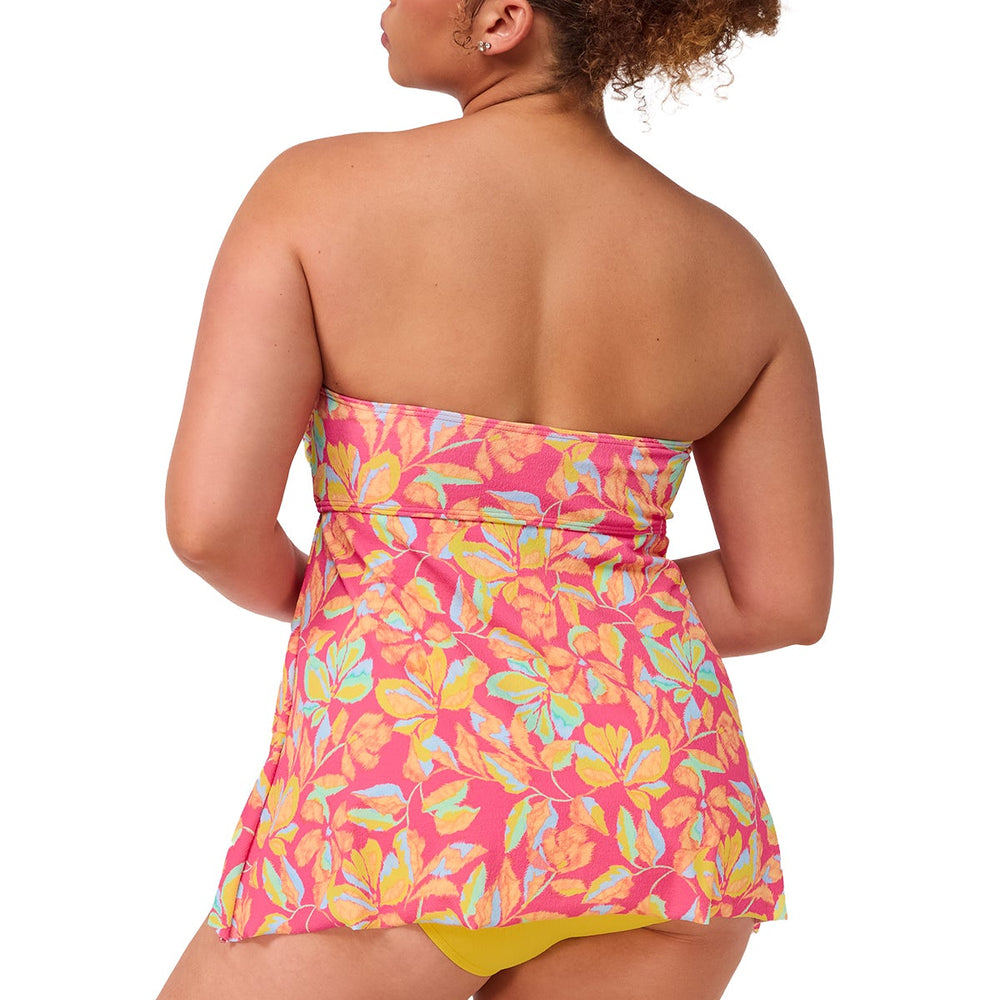 Sunsets Escape Magic Hour Crepe Molly Bandeau Tankini Top – eSunWear.com