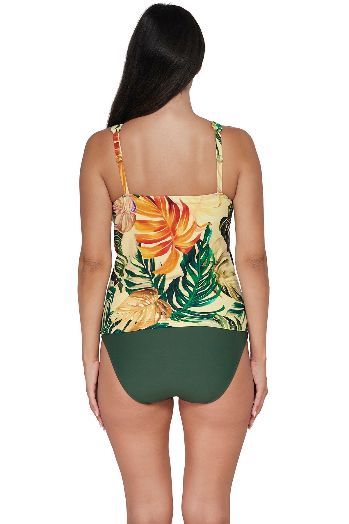 Sunsets Escape Amber Oasis Emerson Tankini Top