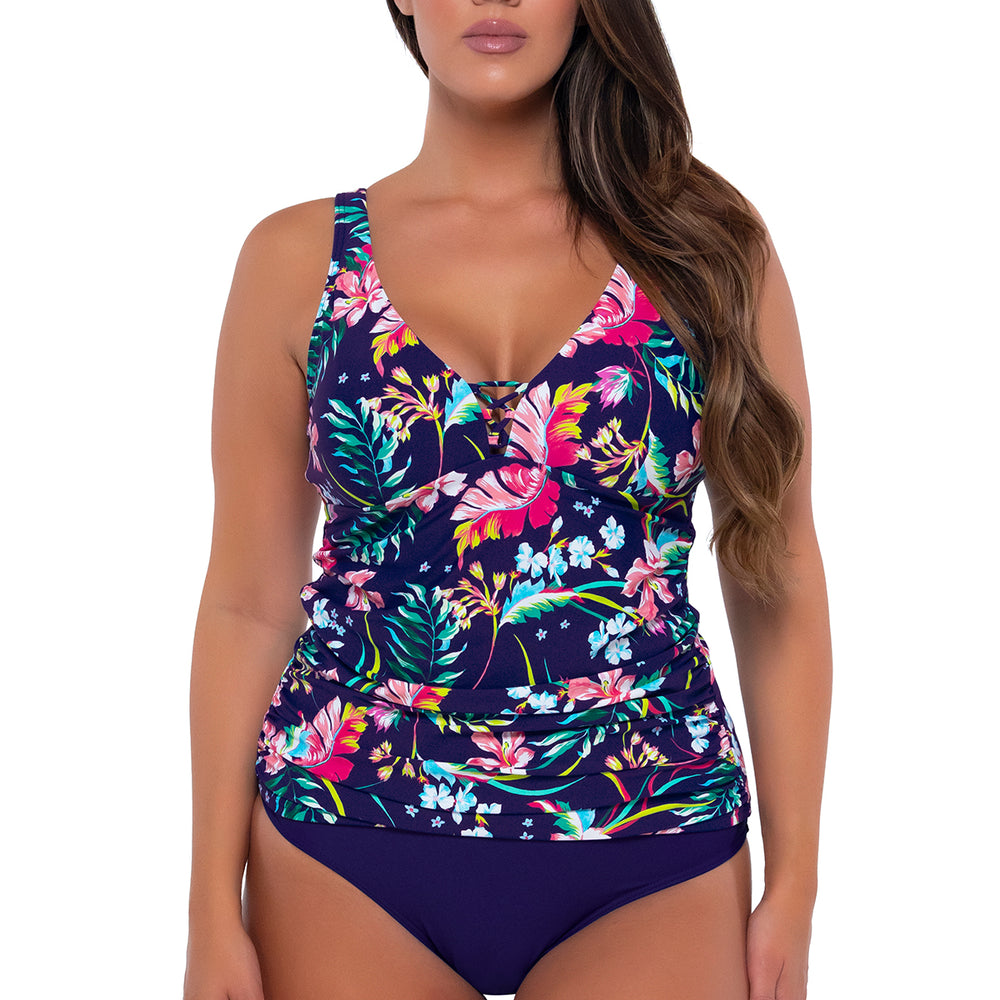 
                      
                        Sunsets Escape Island Getaway Emerson Tankini Top
                      
                    