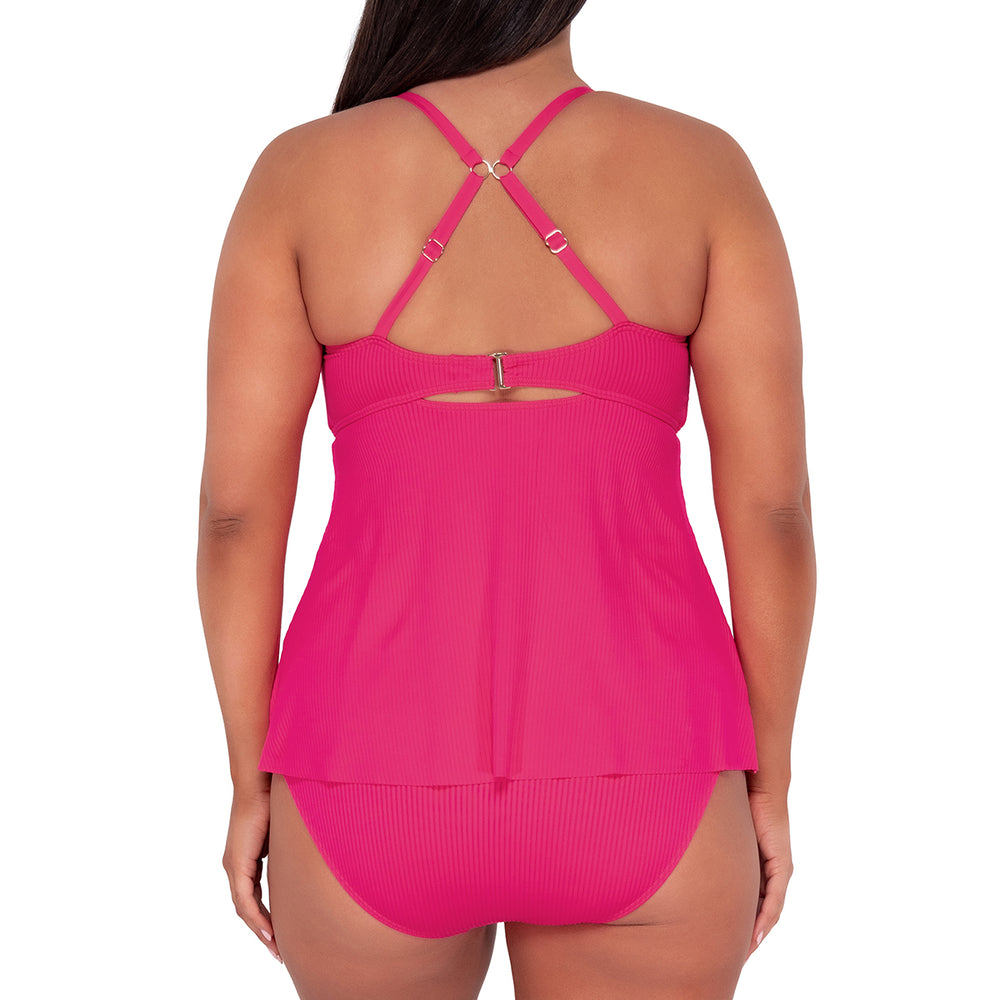 
                      
                        Sunsets Escape Begonia Sandbar Rib Tori Tankini Top
                      
                    