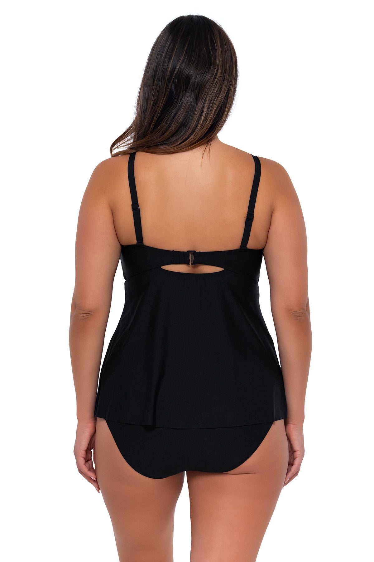 Sunsets Escape Black Tori Tankini