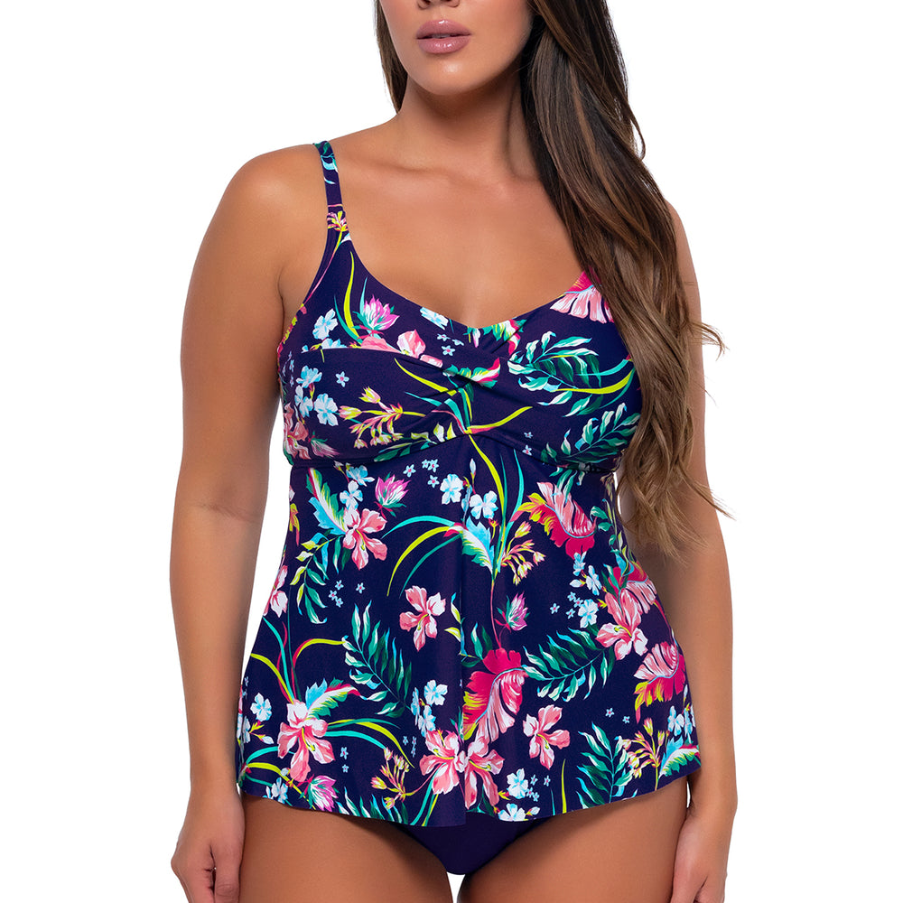 
                      
                        Sunsets Escape Island Getaway Tori Tankini Top
                      
                    