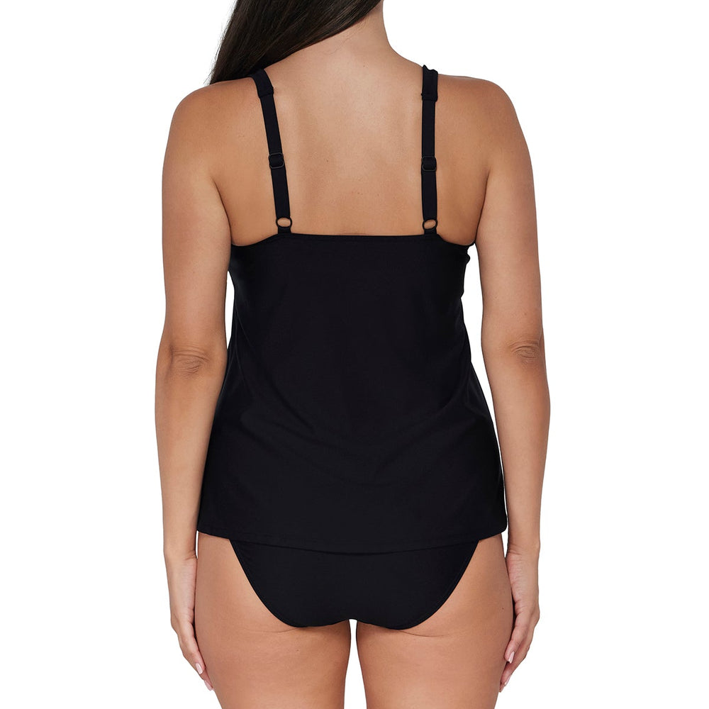 
                      
                        Sunsets Escape Black Jenna Tankini Top
                      
                    