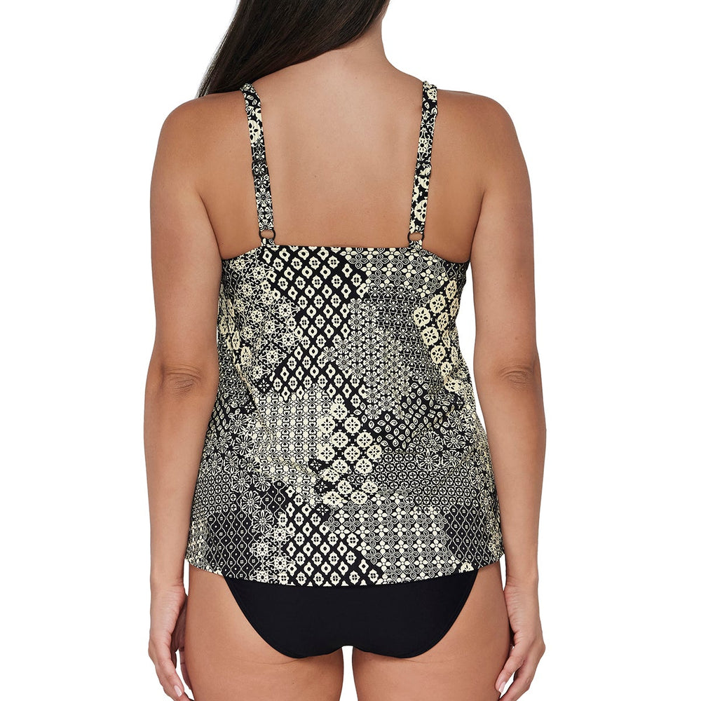 Sunsets Escape Venice Seagrass Texture Jenna Tankini Top