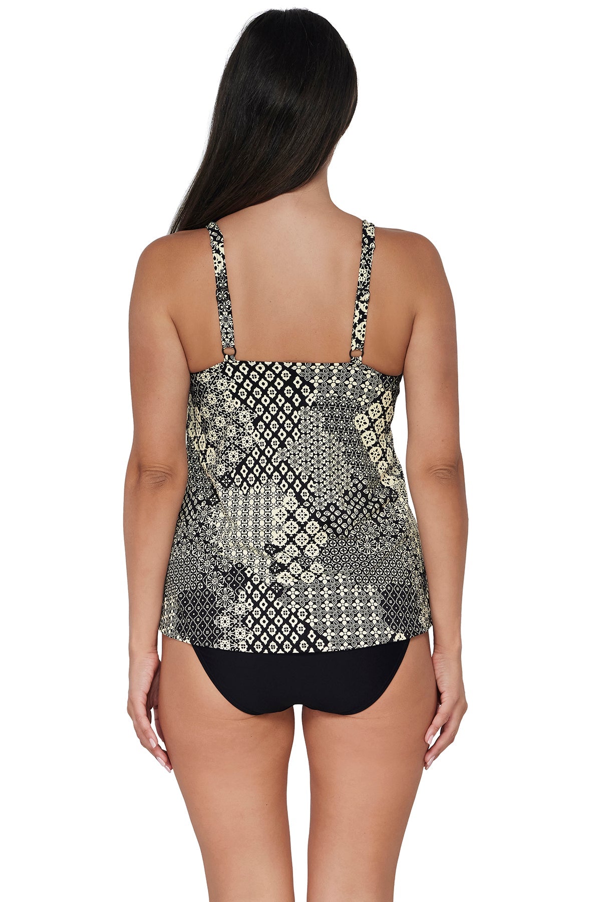 Sunsets Escape Venice Seagrass Texture Jenna Tankini Top