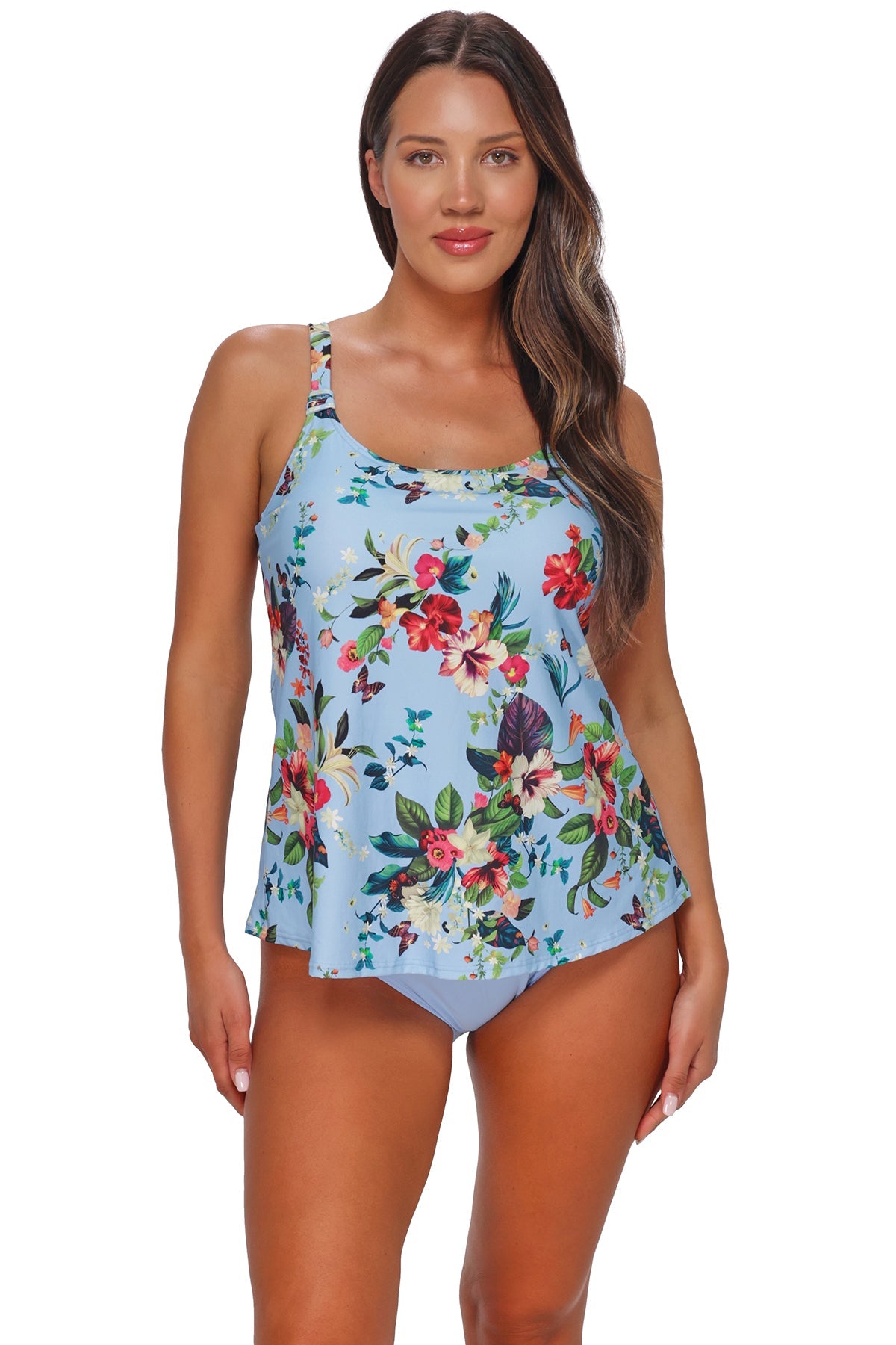 Sunsets Escape Budding Romance Jenna Tankini Top