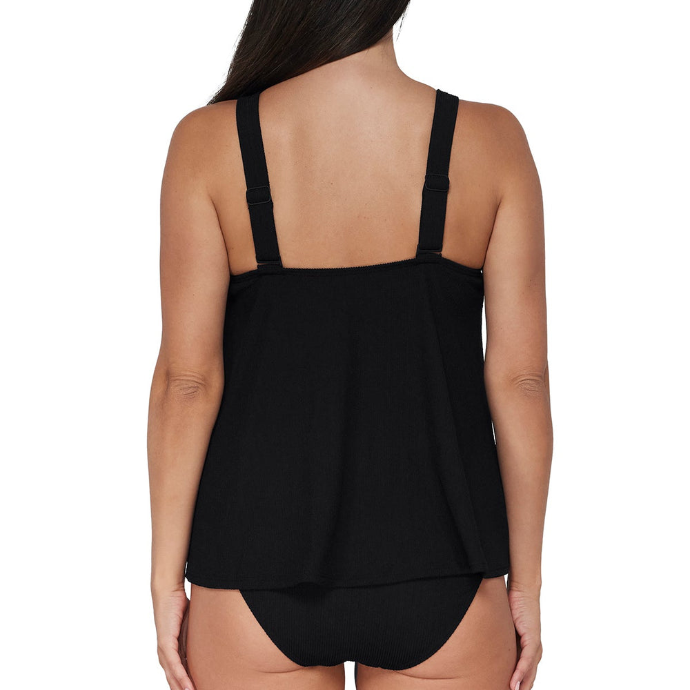 
                      
                        Pacifica Black Sadie Tankini Top
                      
                    