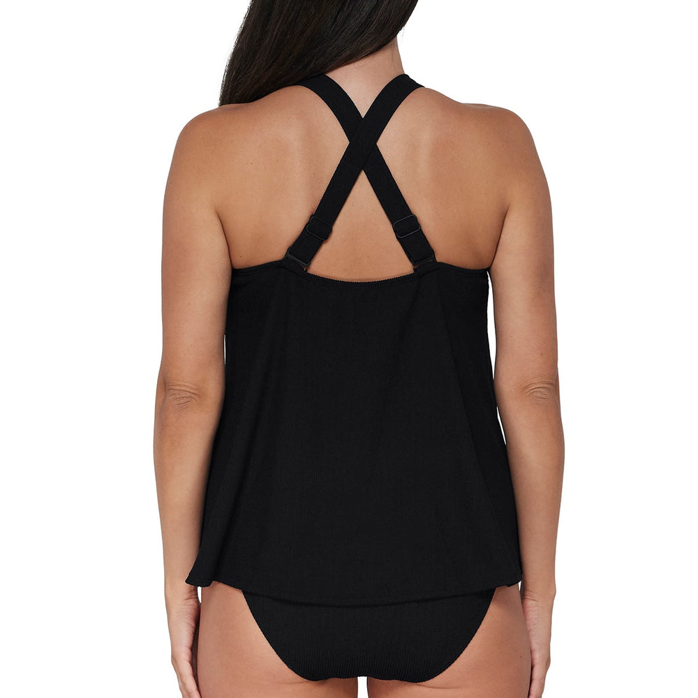 
                      
                        Pacifica Black Sadie Tankini Top
                      
                    