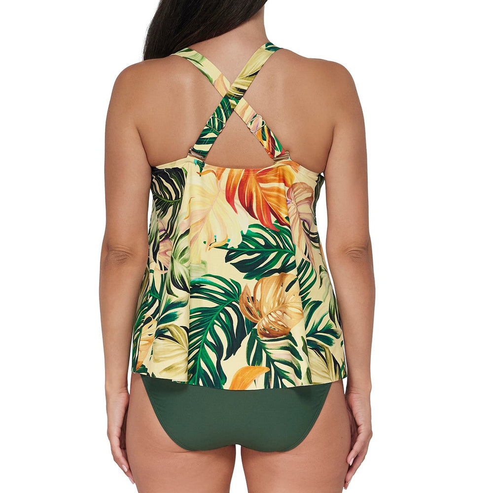 
                      
                        Sunsets Escape Amber Oasis Sadie Tankini Top
                      
                    