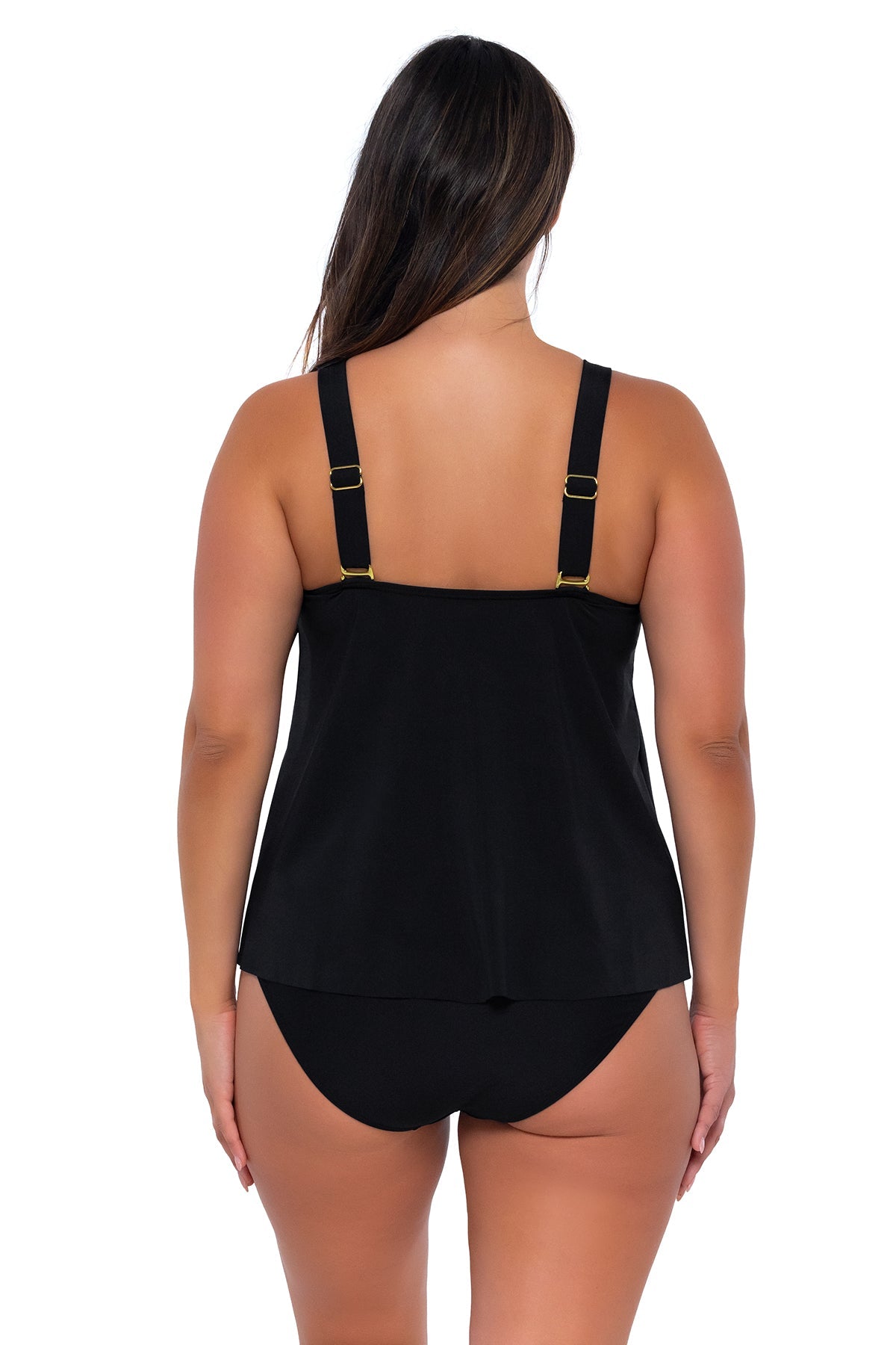 Sunsets Escape Black Sadie Tankini Top
